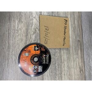 Vintage Shadow Master Sony PlayStation 1 PS1 Game Disc Only NTSC-U/C Teen Orange